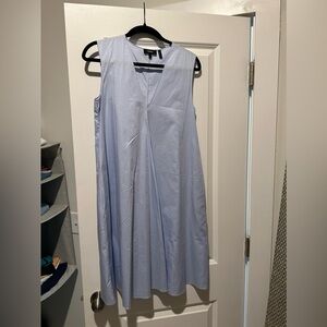 Theory Light Blue Sleeveless Dress